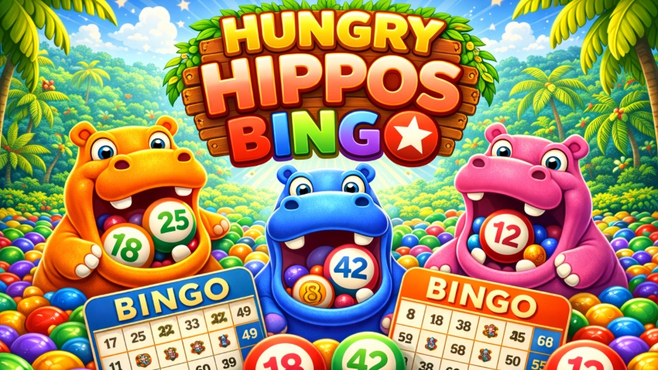 Hungry Hippos Bingo