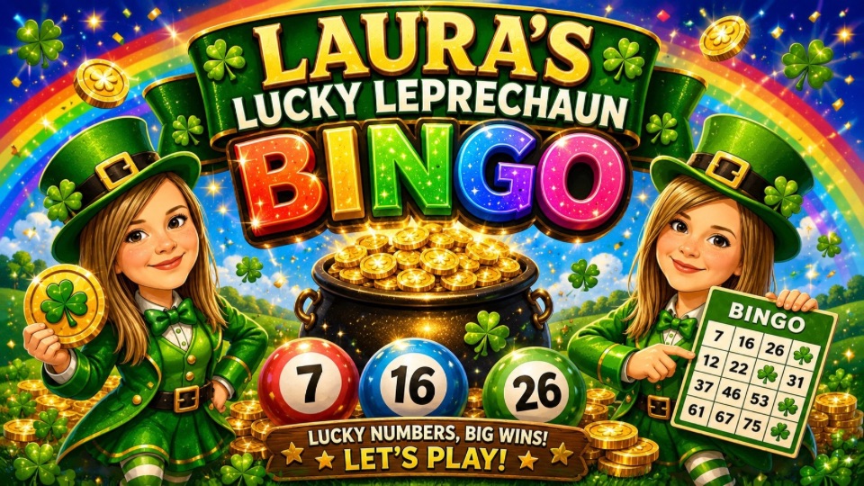 Laura’s Lucky Leprechaun Bingo