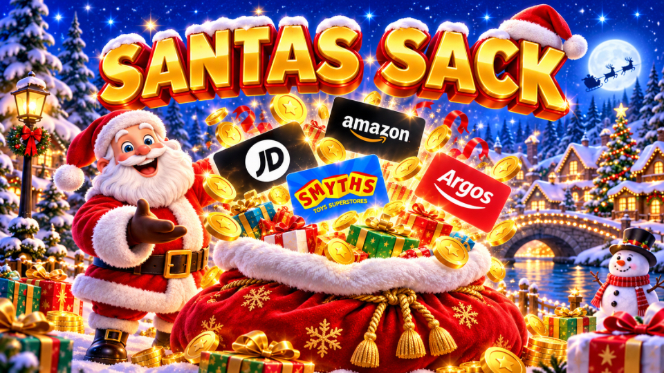 Santas Sack Of Vouchers